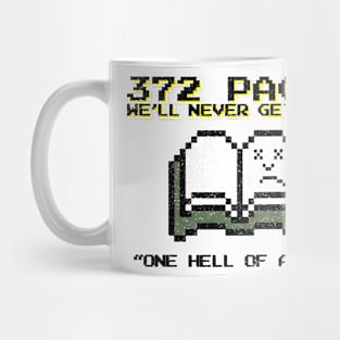 372 Pages Logo T Mug